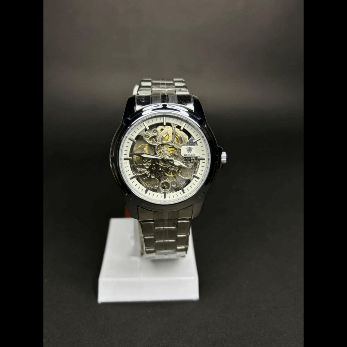R2 Skeleton-Style Luxury Automatic Watch