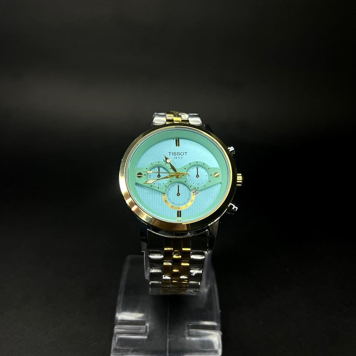 TS-1853 Inspired Two-Tone Luxury Watch